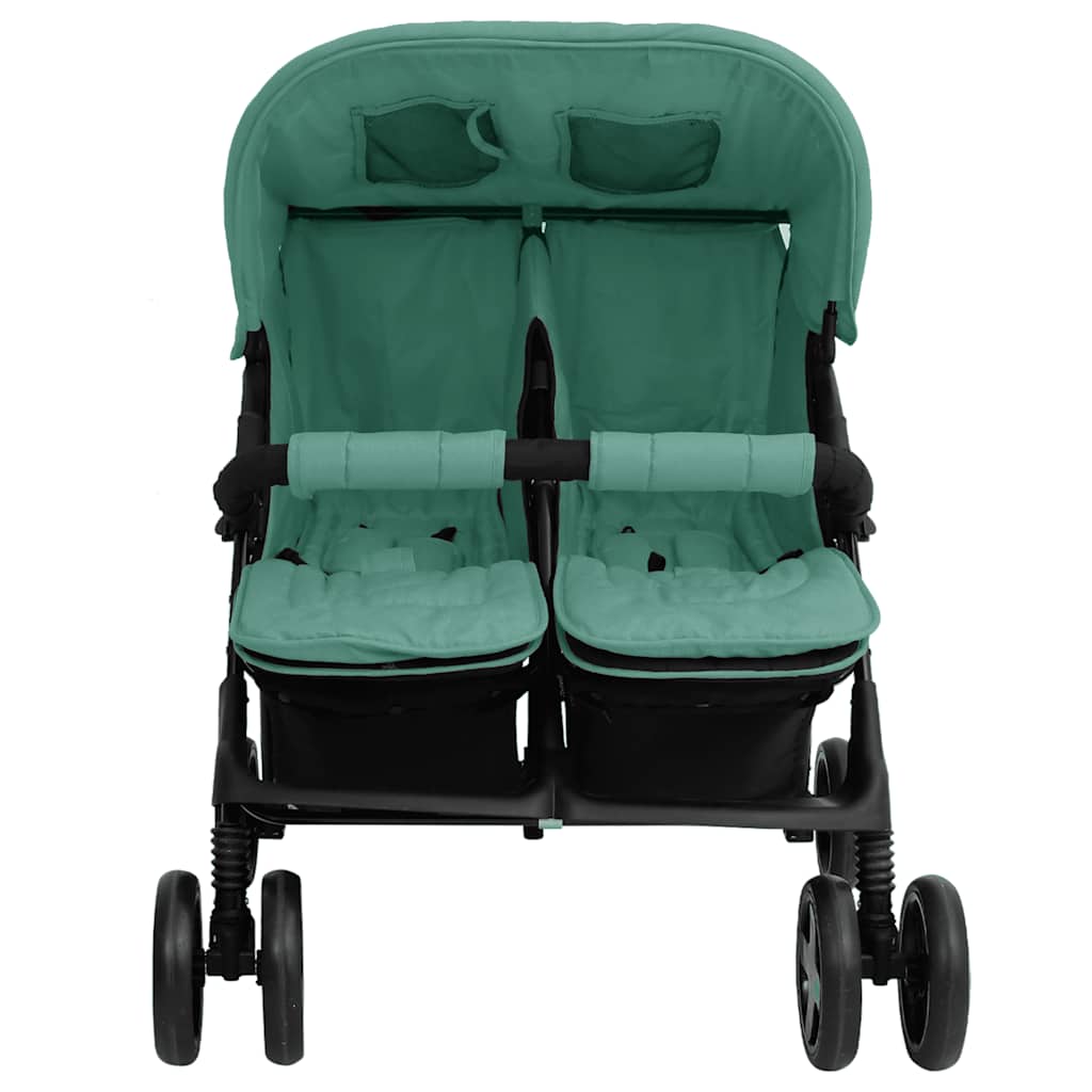 Vidaxl Twin Children's Steel Green