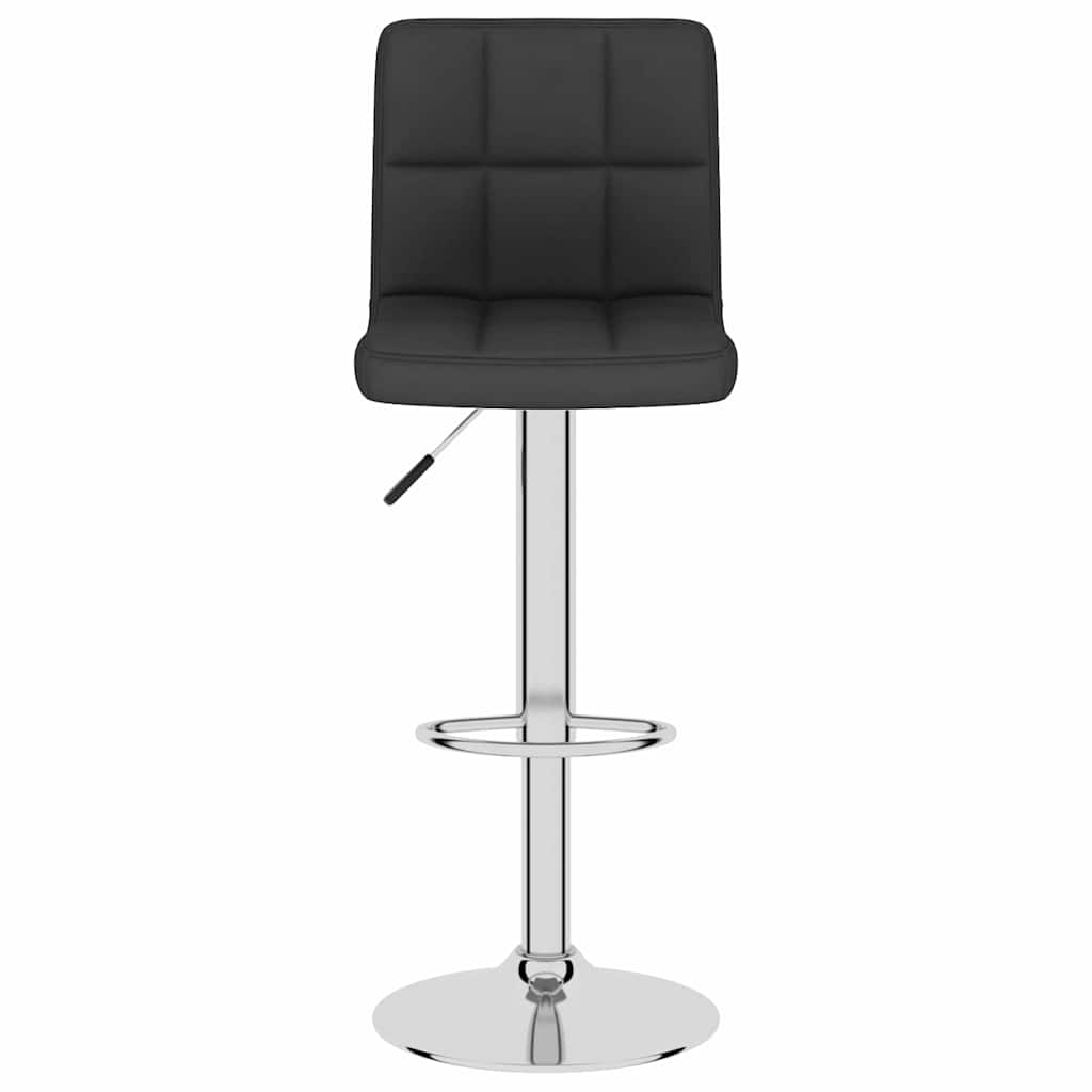 Vidaxl barkruk stof zwart