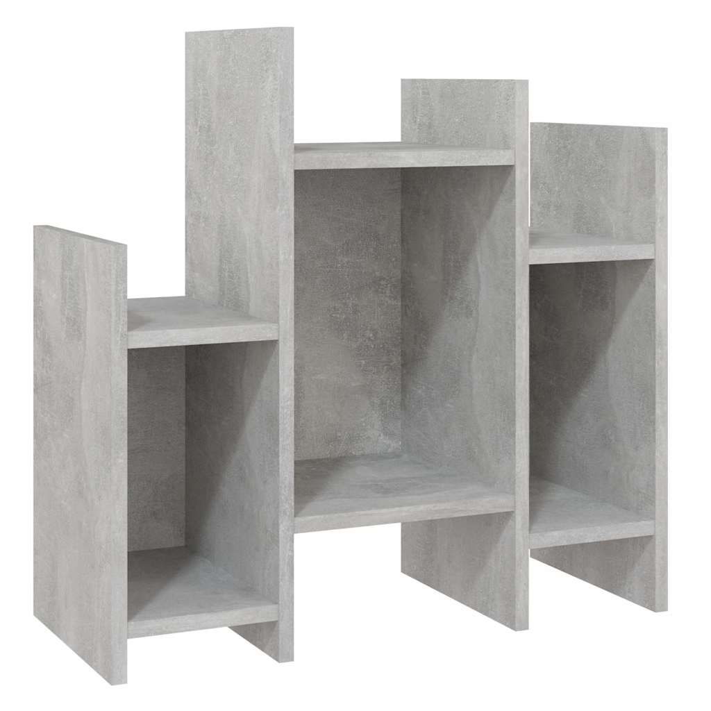 Vidaxl bijzetkast 60x26x60 cm bewerkt hout betongrijs