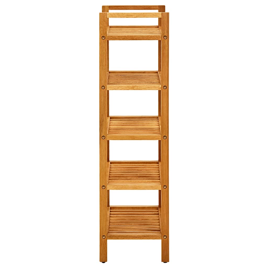 Vidaxl Shoe Rack med 5 hylder 50x27x100 cm solid eg