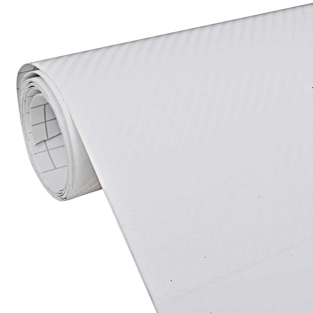 Vidaxx bilfolie 3d 100x150 cm hvid
