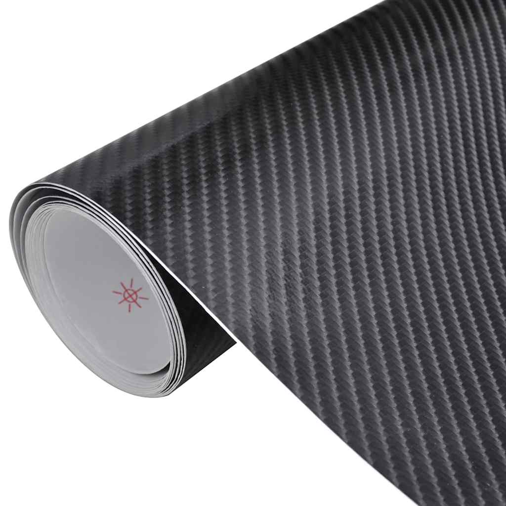 Vidaxx bilfolie 4d 100x150 cm sort