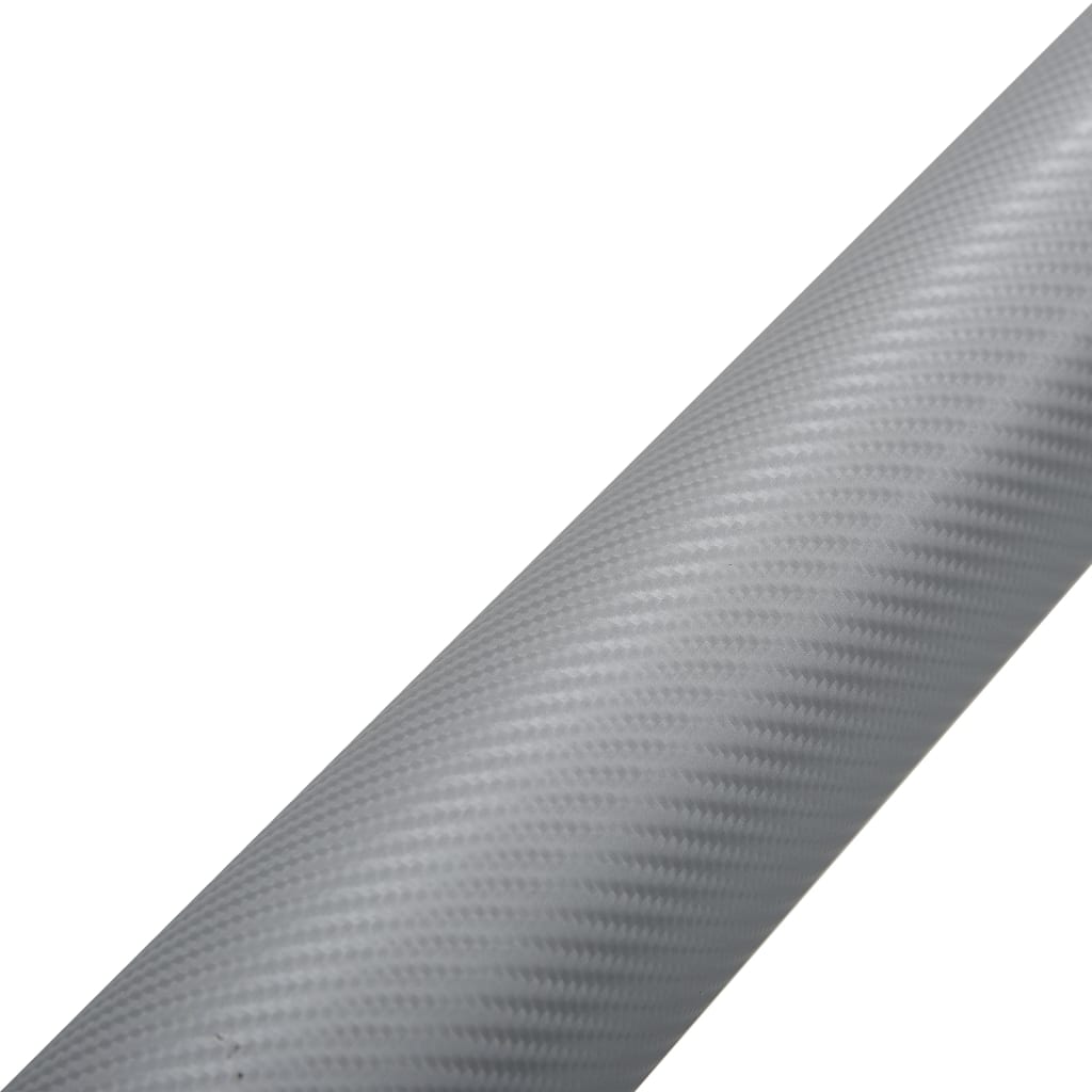 Vidaxl 2 st autofolie 4d 100x150 cm zilverkleurig