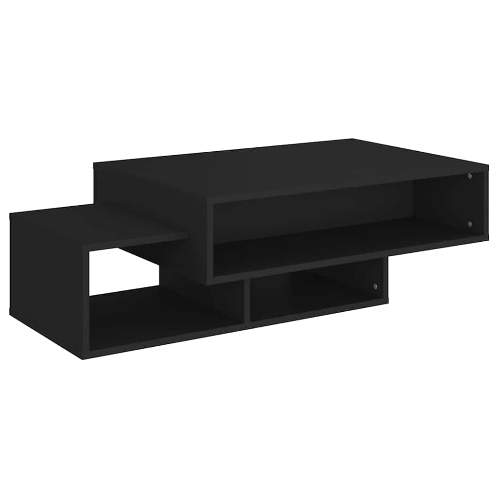 Vidaxl salontafel 105x55x32 cm bewerkt hout zwart