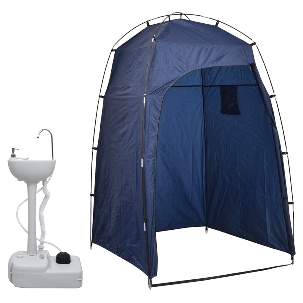 Vidaxl Camping voks med telt bærbar 20 l