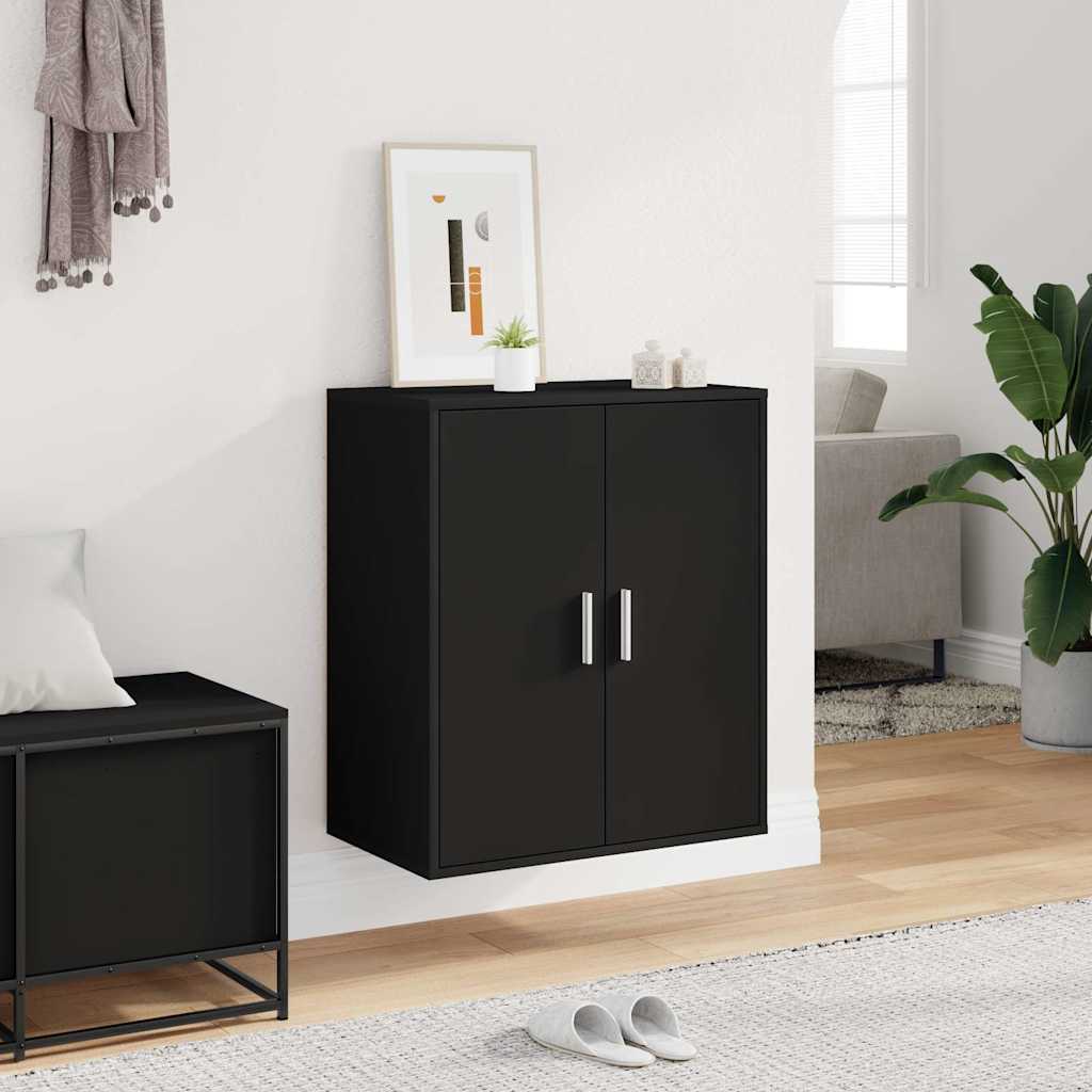 Vidaxl Shoe Cabinet 60x35x70 cm Property Wood Black