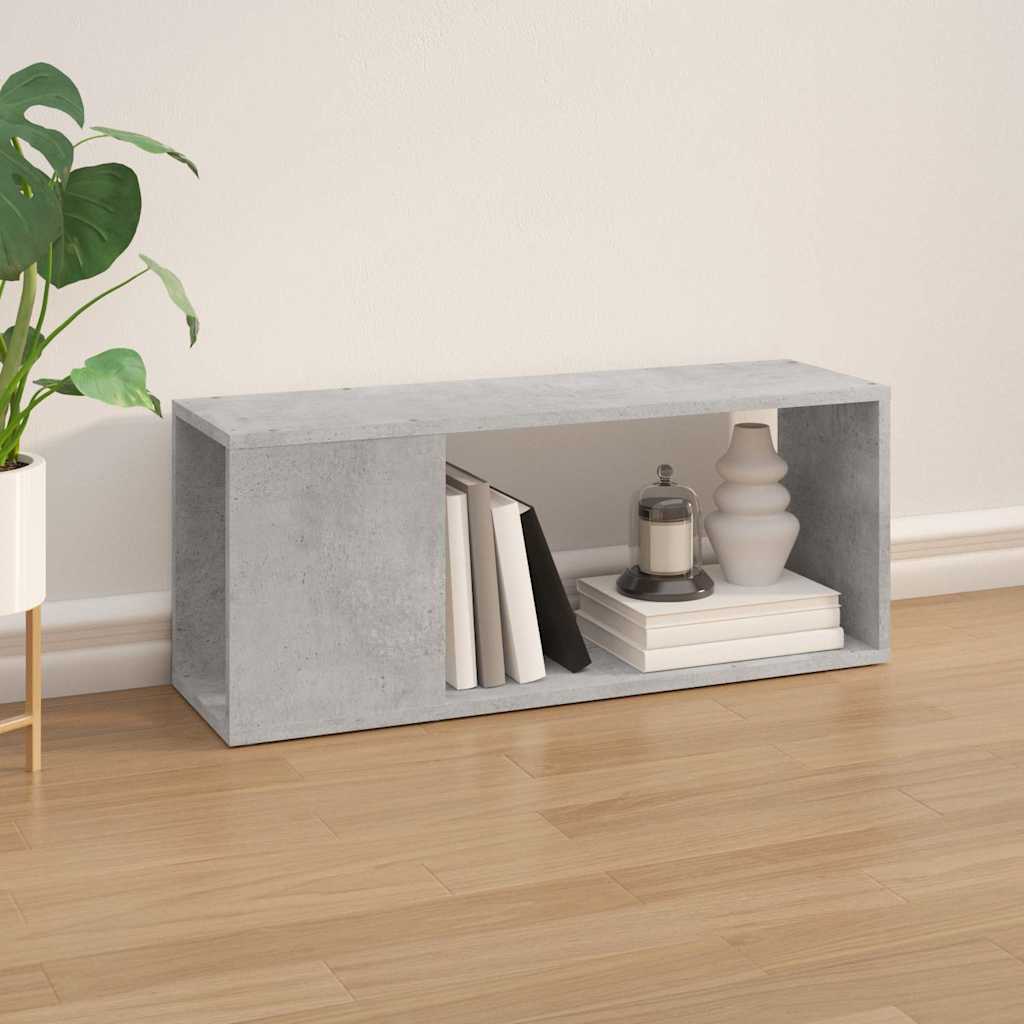 Vidaxl tv-meubel 80x24x32 cm bewerkt hout betongrijs