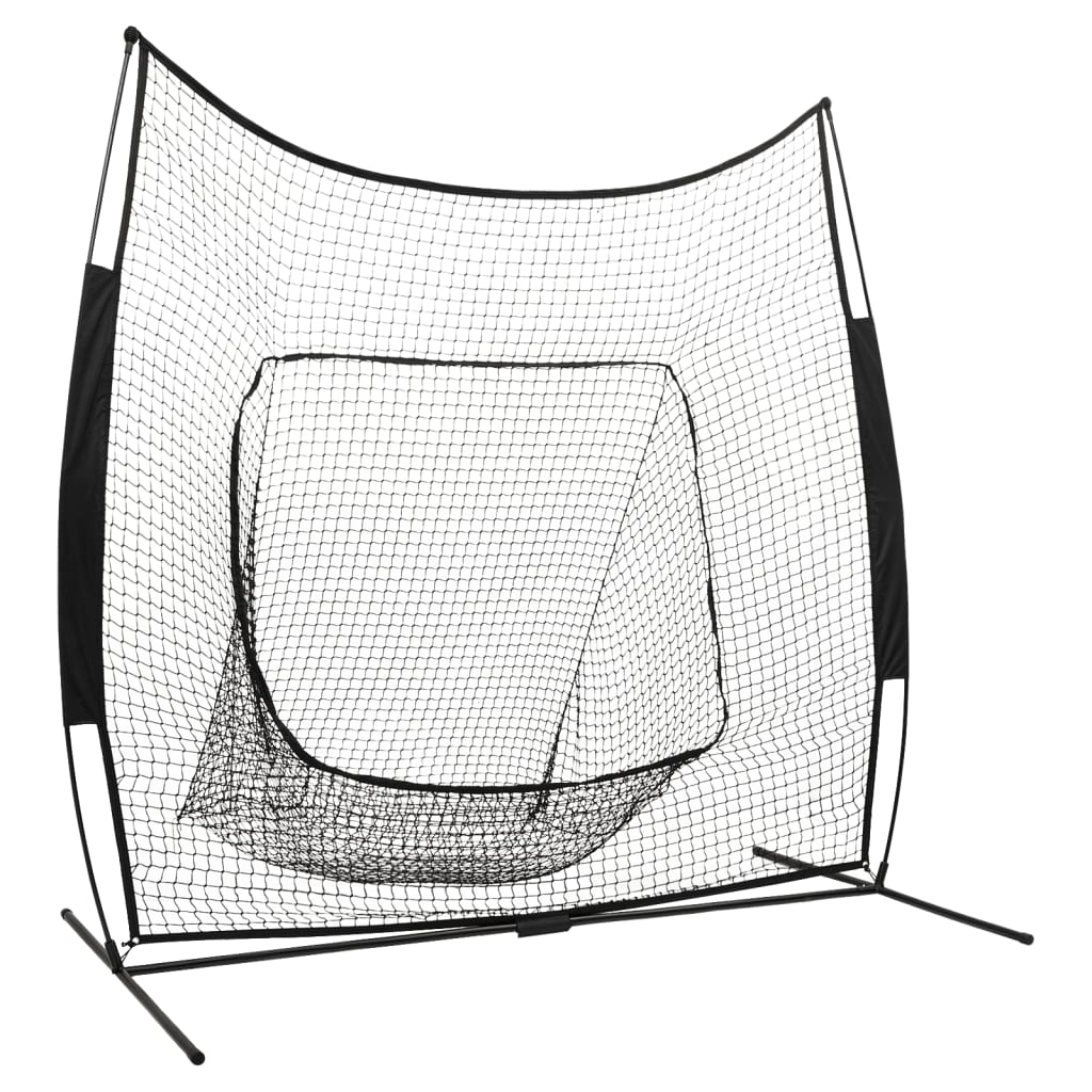 Vidaxl basebal softballnet 241x106.5x216 cm metal