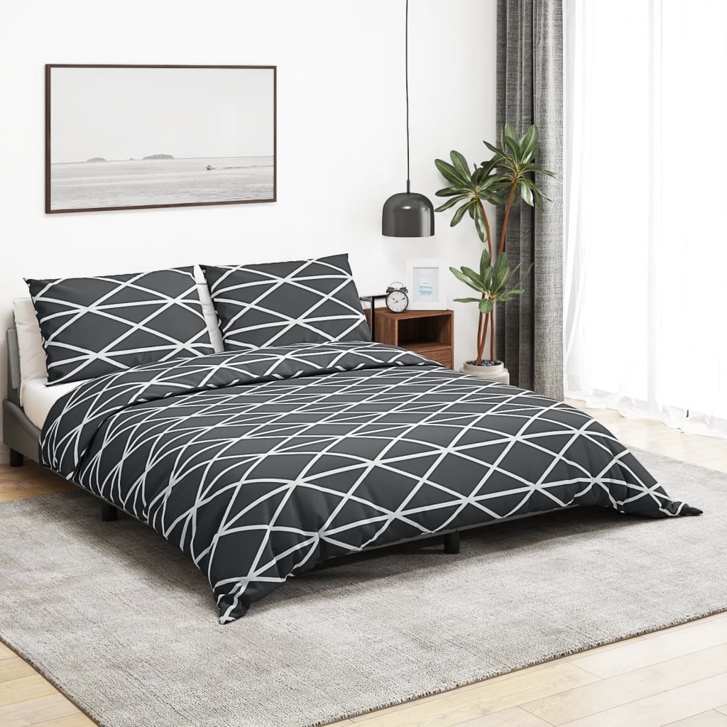 VIDAXX DUVET -DÆKNING Sæt 200x200 cm bomuldsgrå