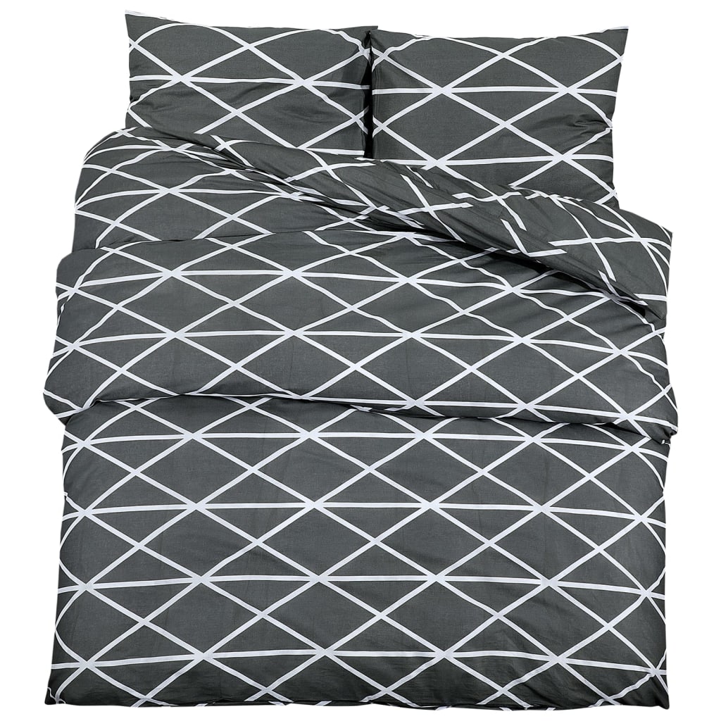 VIDAXX DUVET -DÆKNING Sæt 225x220 cm bomuldsgrå