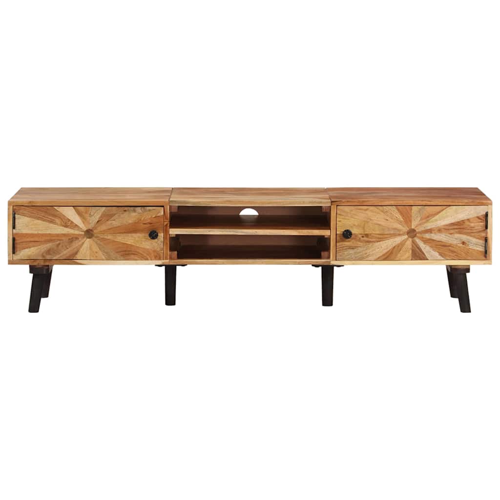 Vidaxl tv-meubel 145x35x35 cm massief acaciahout