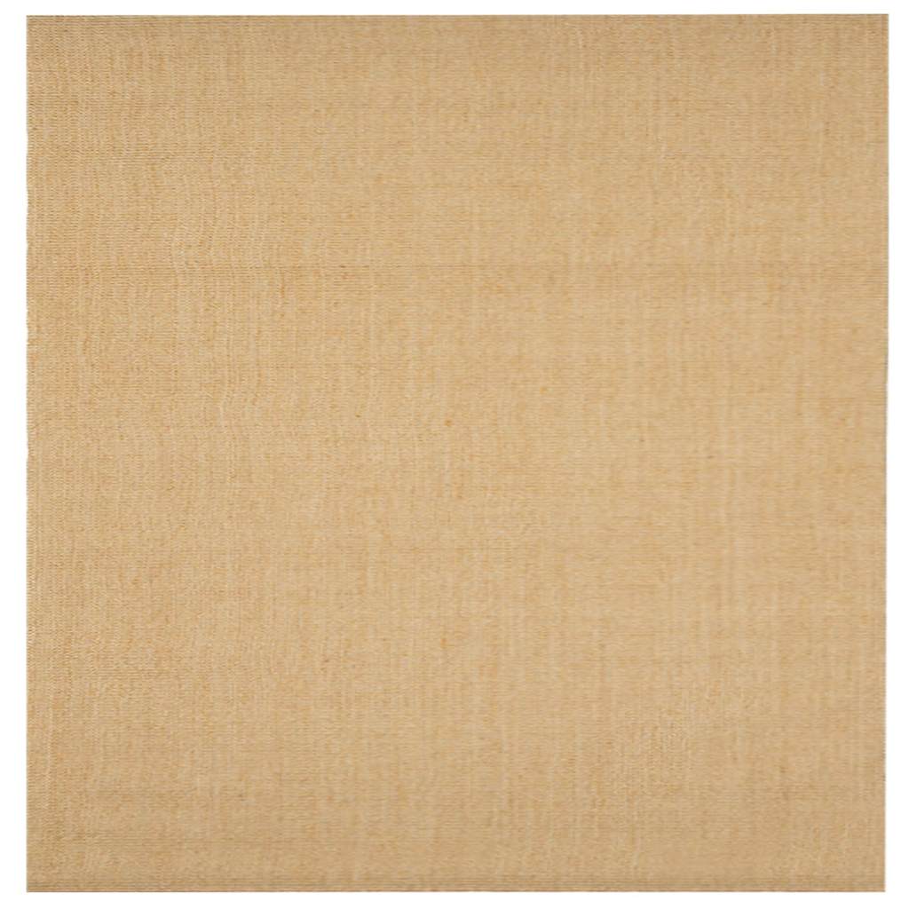 Vidaxl Rug 100x100 cm Natural Sisal