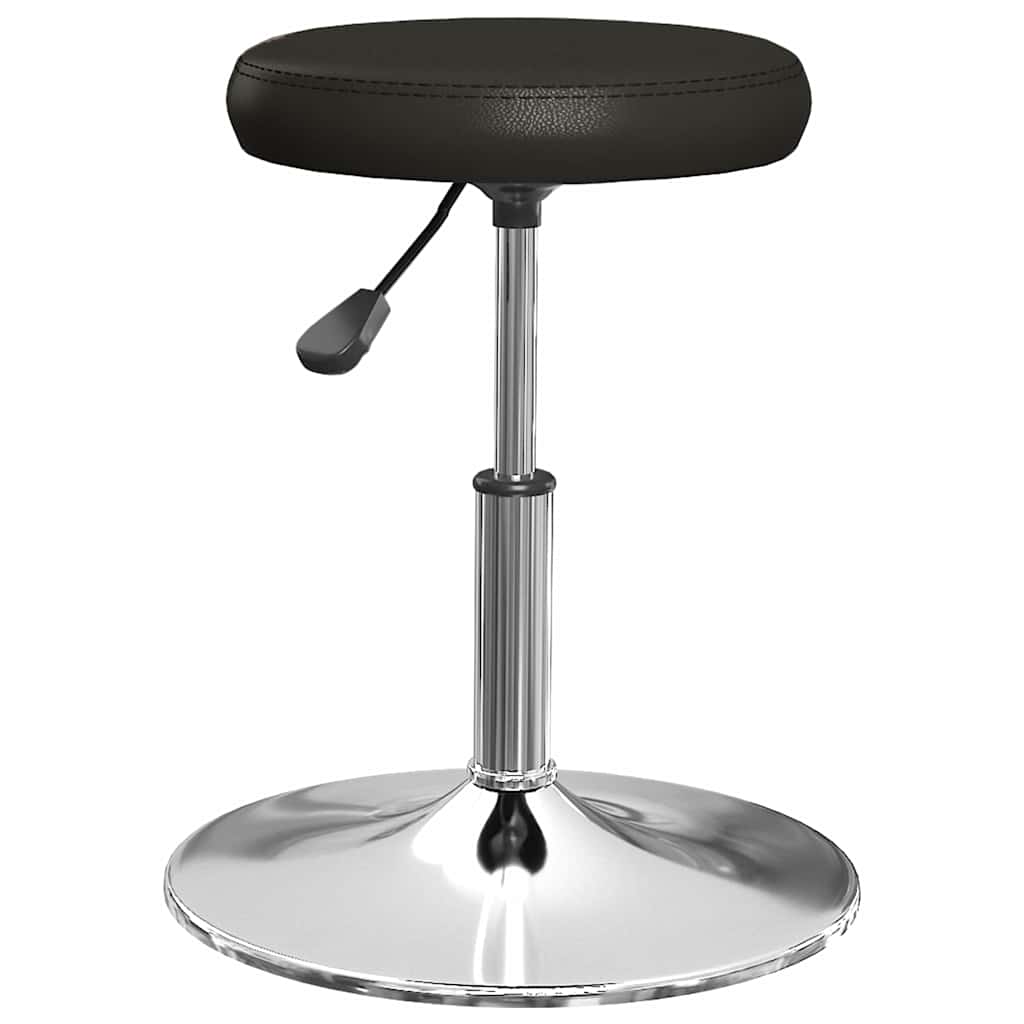 Vidaxl eetkamerstoelen 4 st kunstleer zwart