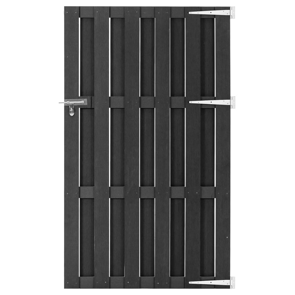 Vidaxxl låge 100x180 cm hkc grå