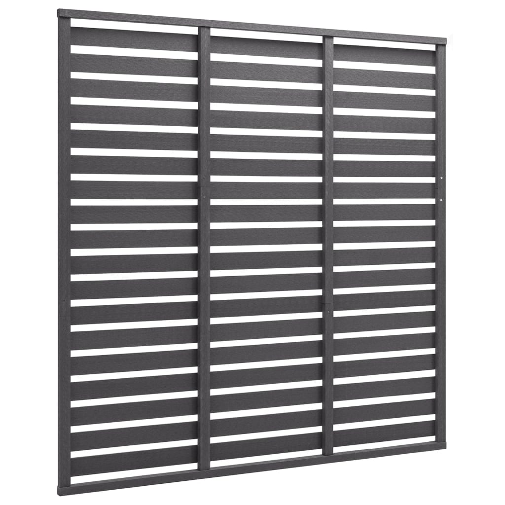 Vidaxl hegnpanel 180x180 cm HKC Gray