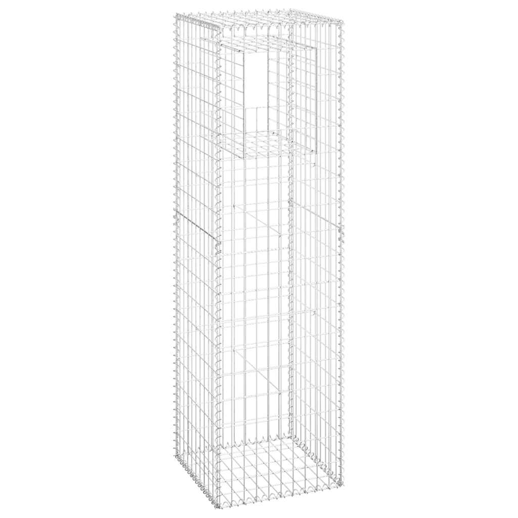 Vidaxl Schanskorf Posts 2 PCS 50x50x180 cm jern