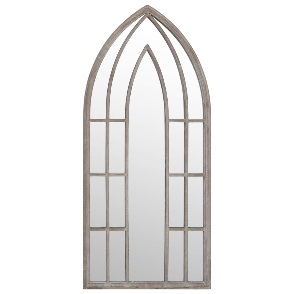 Vidaxx havespejl 100x45 cm jernsandfarvet