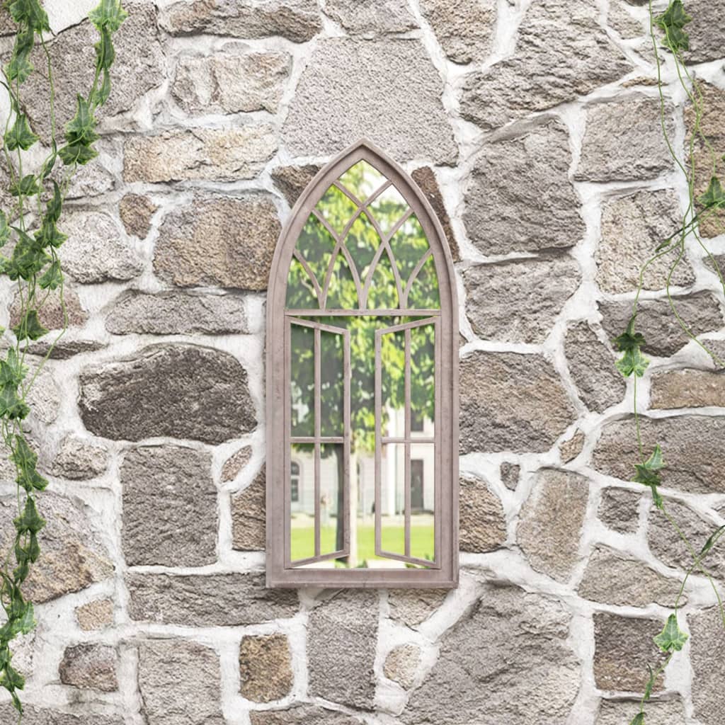 Vidaxl Garden Mirror 70x30 cm jernsand -farvet