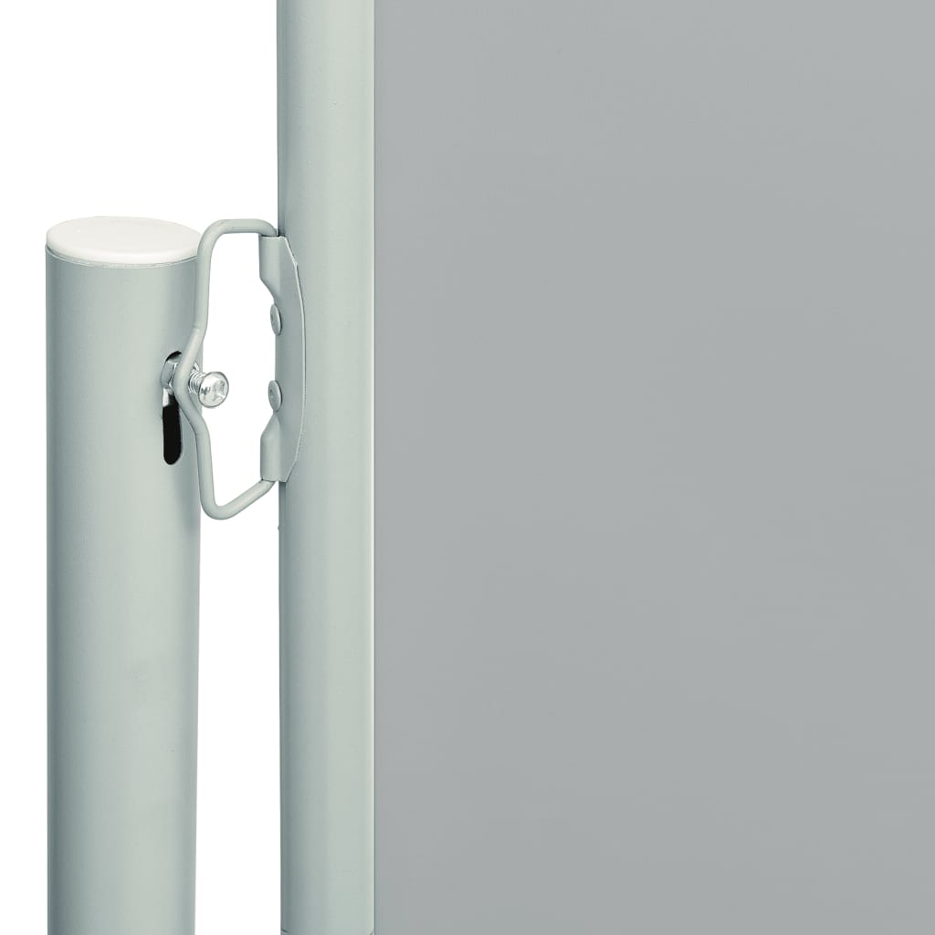 Vidaxl haveskærm Udvidelig 140x600 cm grå