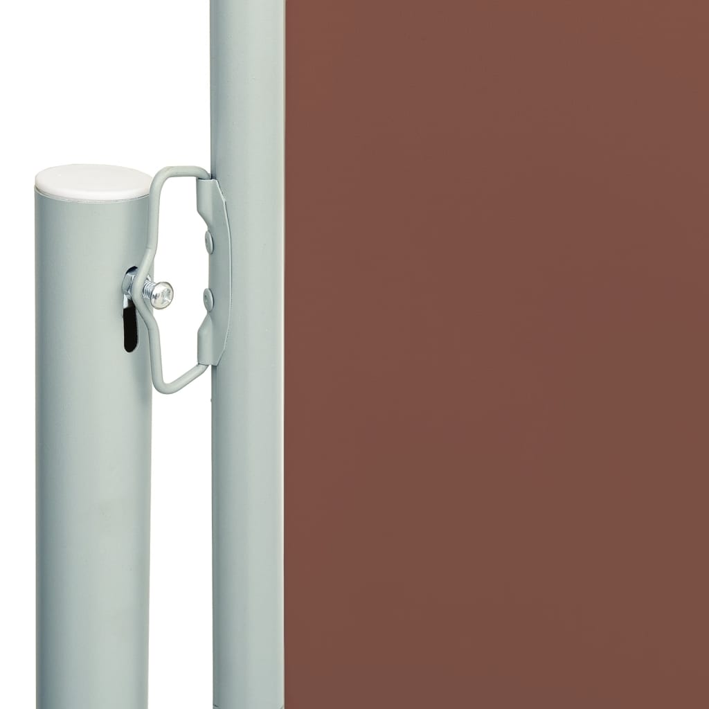 Vidaxl Haveskærm Udvidelig 140x600 cm brun