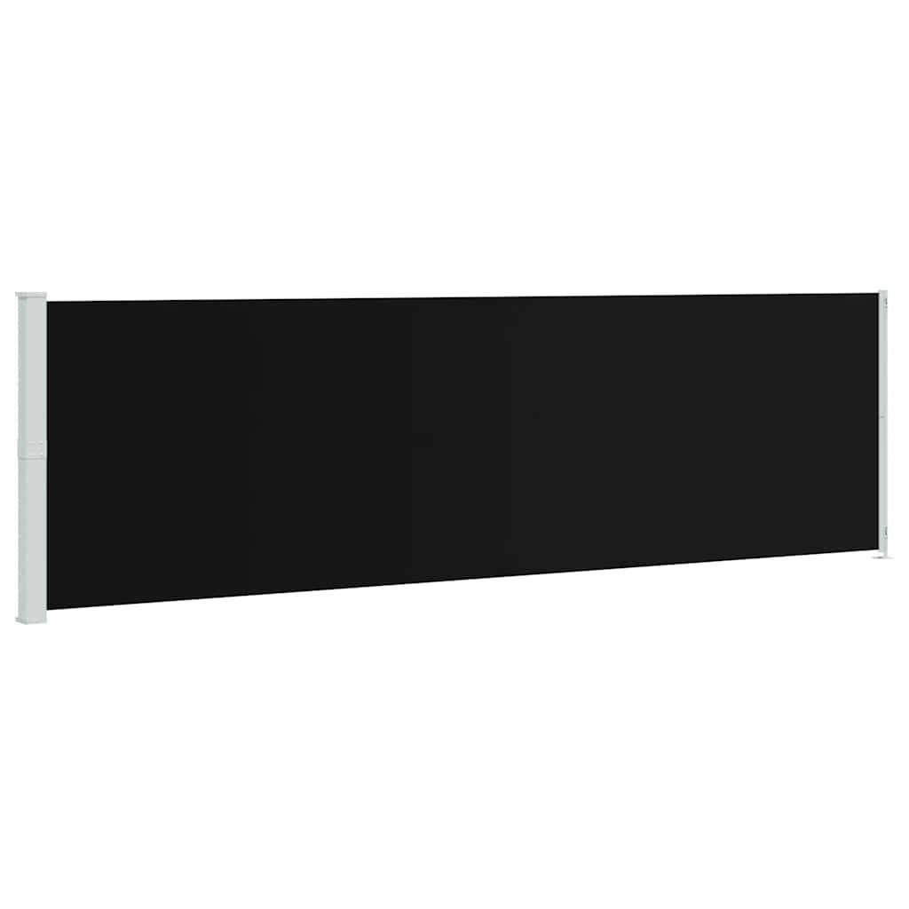 Vidaxl Haveskærm Udvidelig 180x600 cm sort