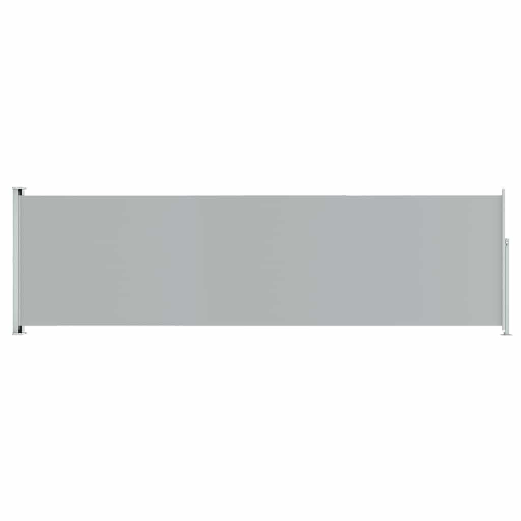 Vidaxl Haveskærm Udvidelig 180x600 cm grå