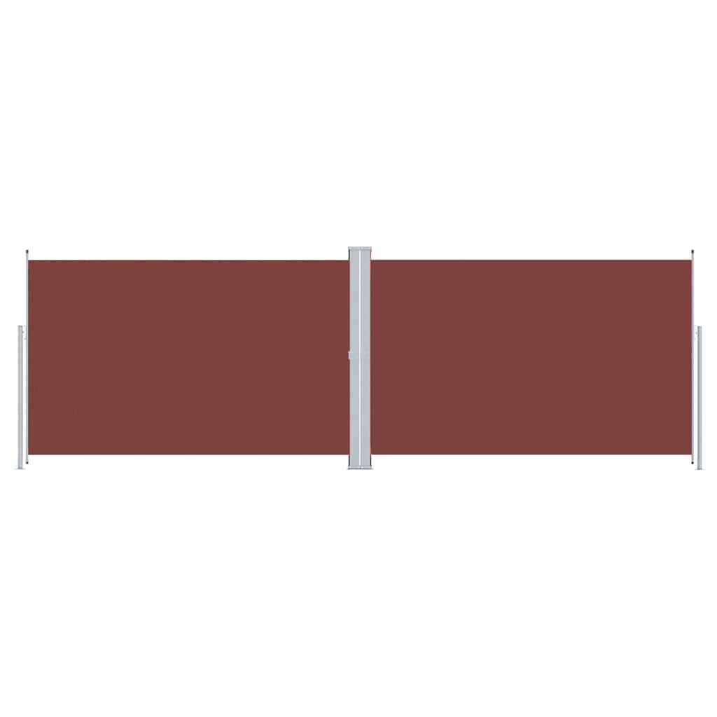Vidaxl forrude udvides 220x600 cm brun