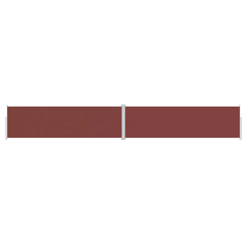 Vidaxl forrude udvides 180x1200 cm brun