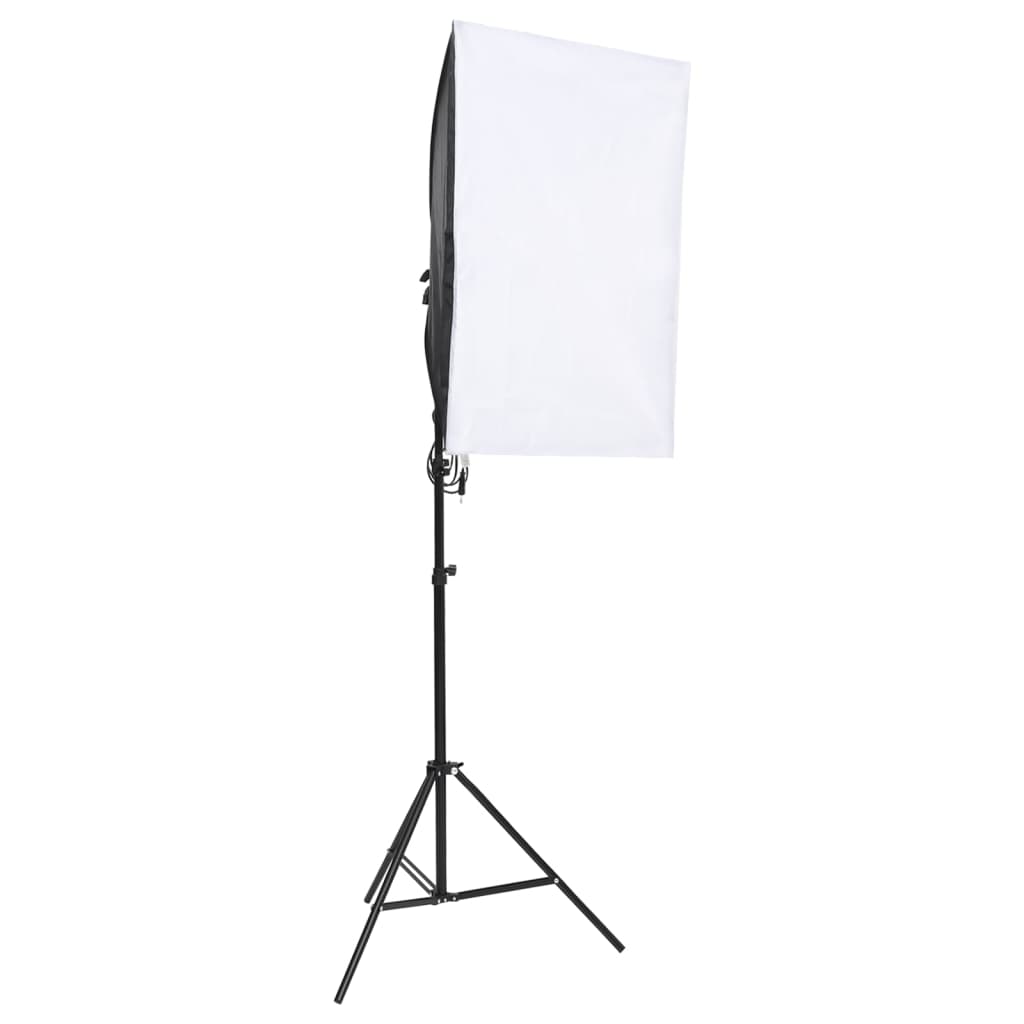 Vidaxl 6-delt fotestudio sæt med belysningssæt og softboxes