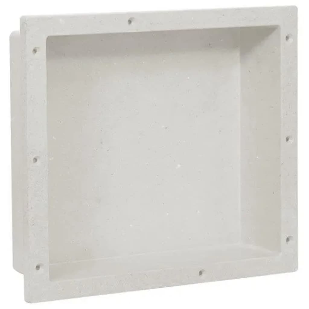 Vidaxl bruser 41x36x10 cm Mat hvid