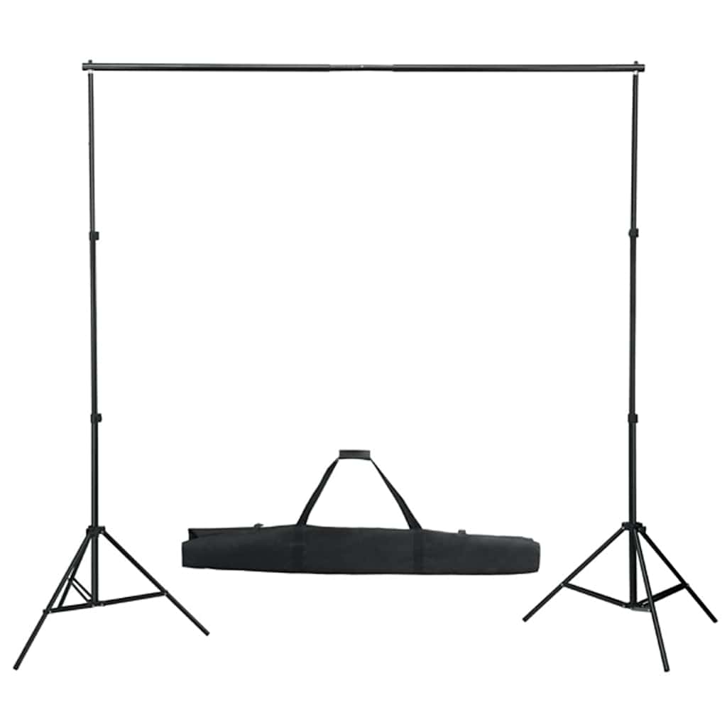 Vidaxxl fotostudiesæt med lyssæt og baggrund