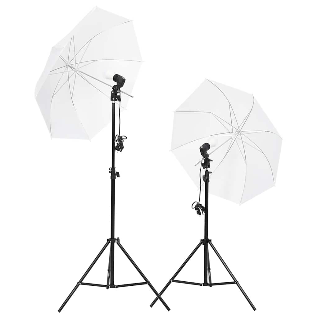 Vidaxxl fotostudiesæt med lyssæt og baggrund