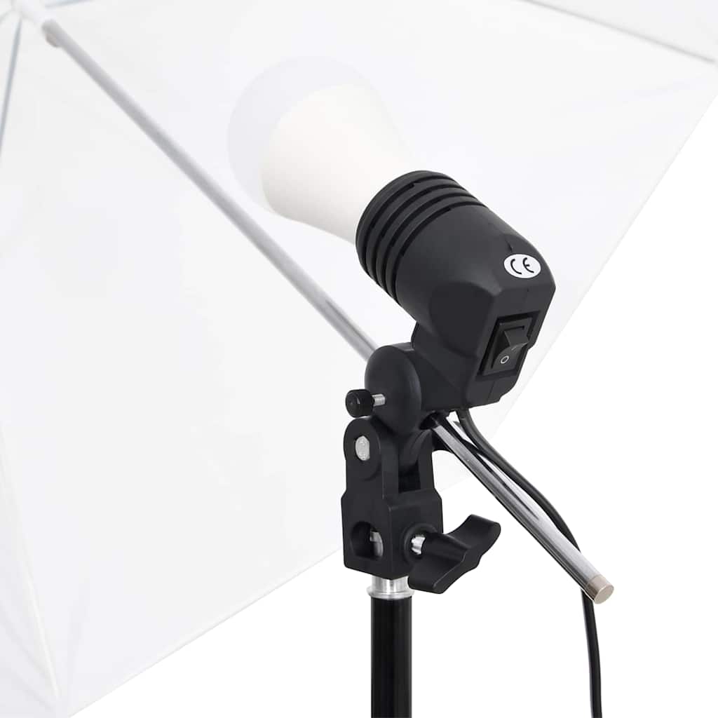 Vidaxxl fotostudiesæt med lyssæt og baggrund