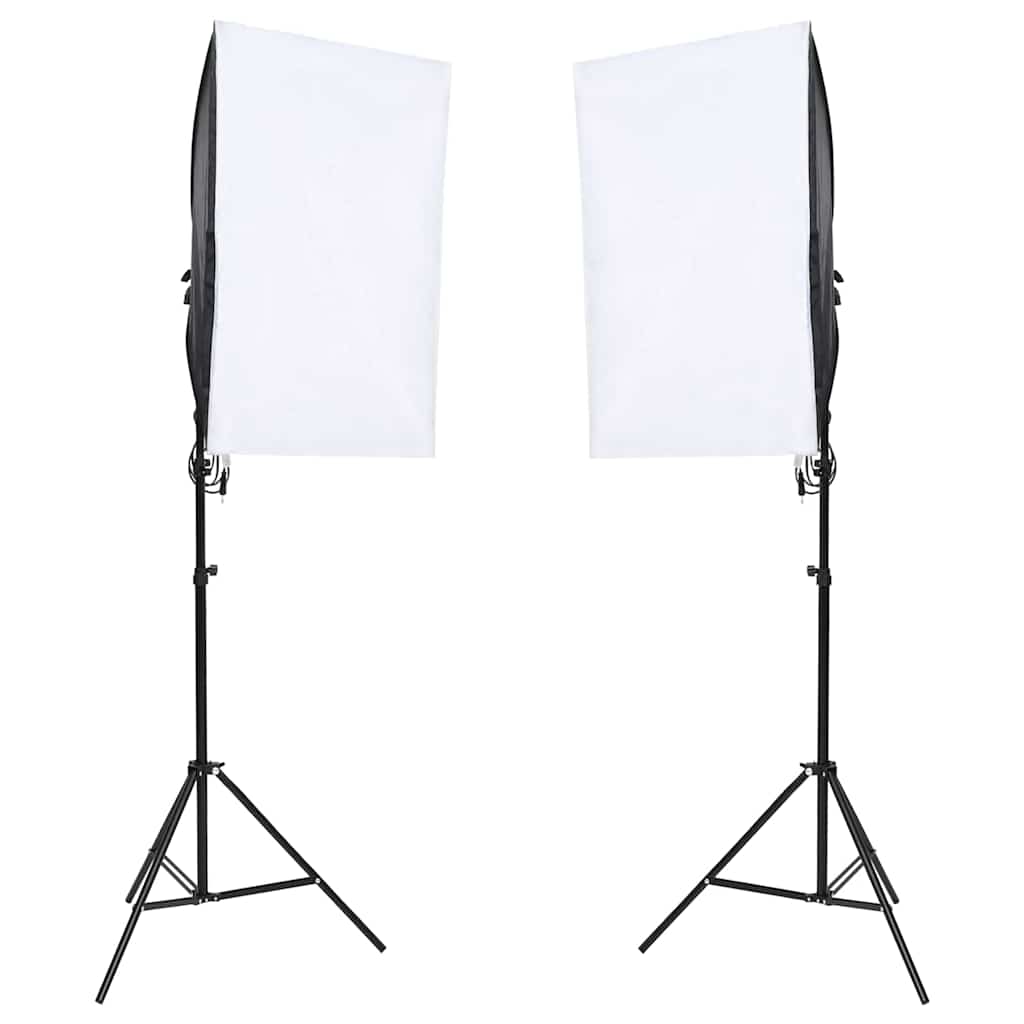 Vidaxxl fotostudiesæt med lyssæt og baggrund