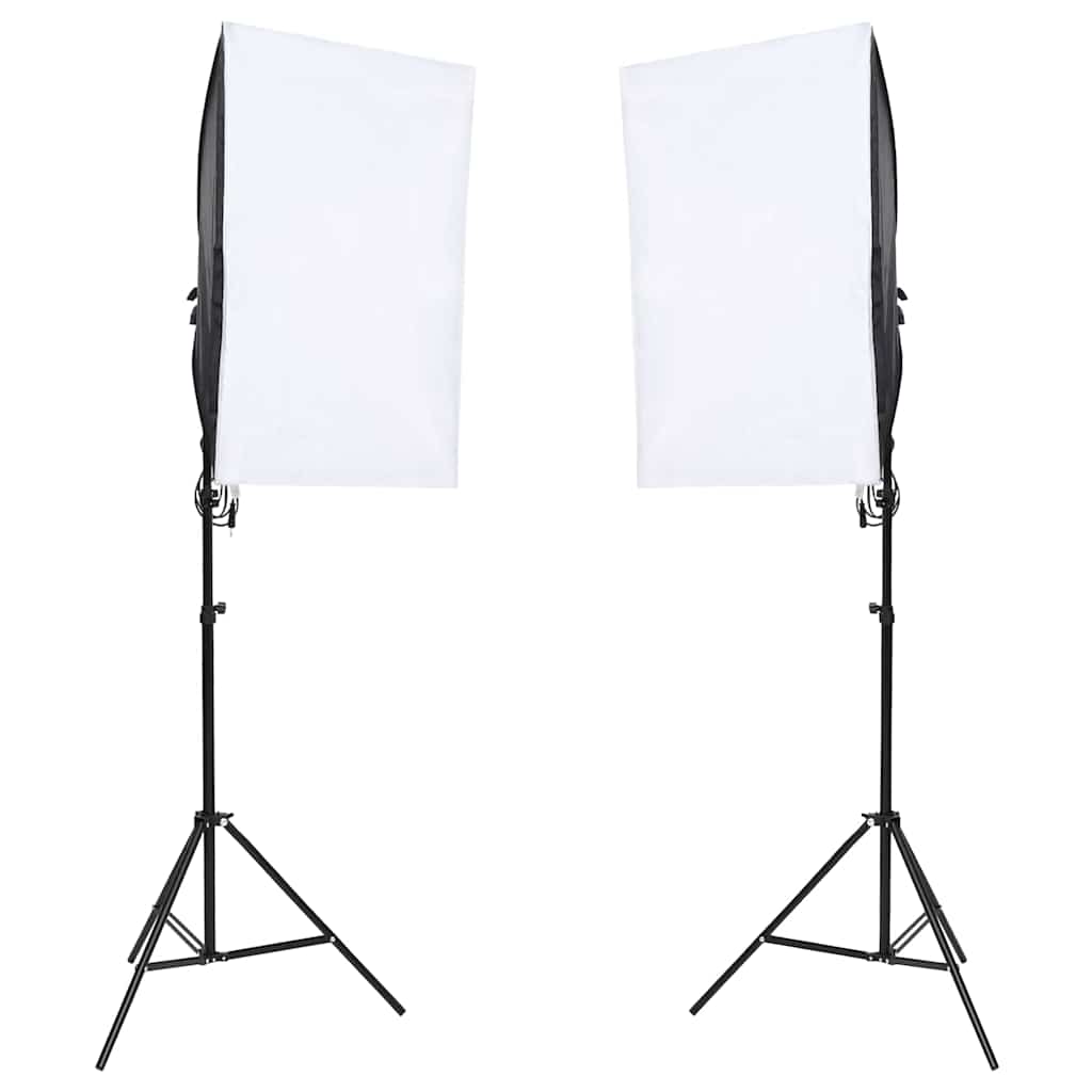Vidaxxl fotostudiesæt med lyssæt og baggrund