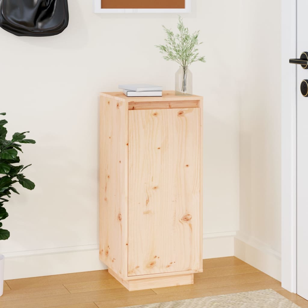 Vidaxl Shoe Cabinet 35x35x80 cm Solid fyrretræ