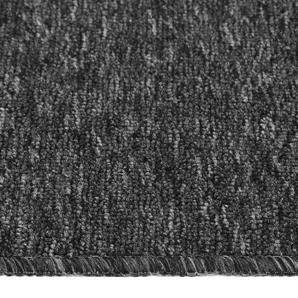Vidaxl Stair Mats 15 St Anti-Slip Rectangular 60x25 cm Anthracite Color