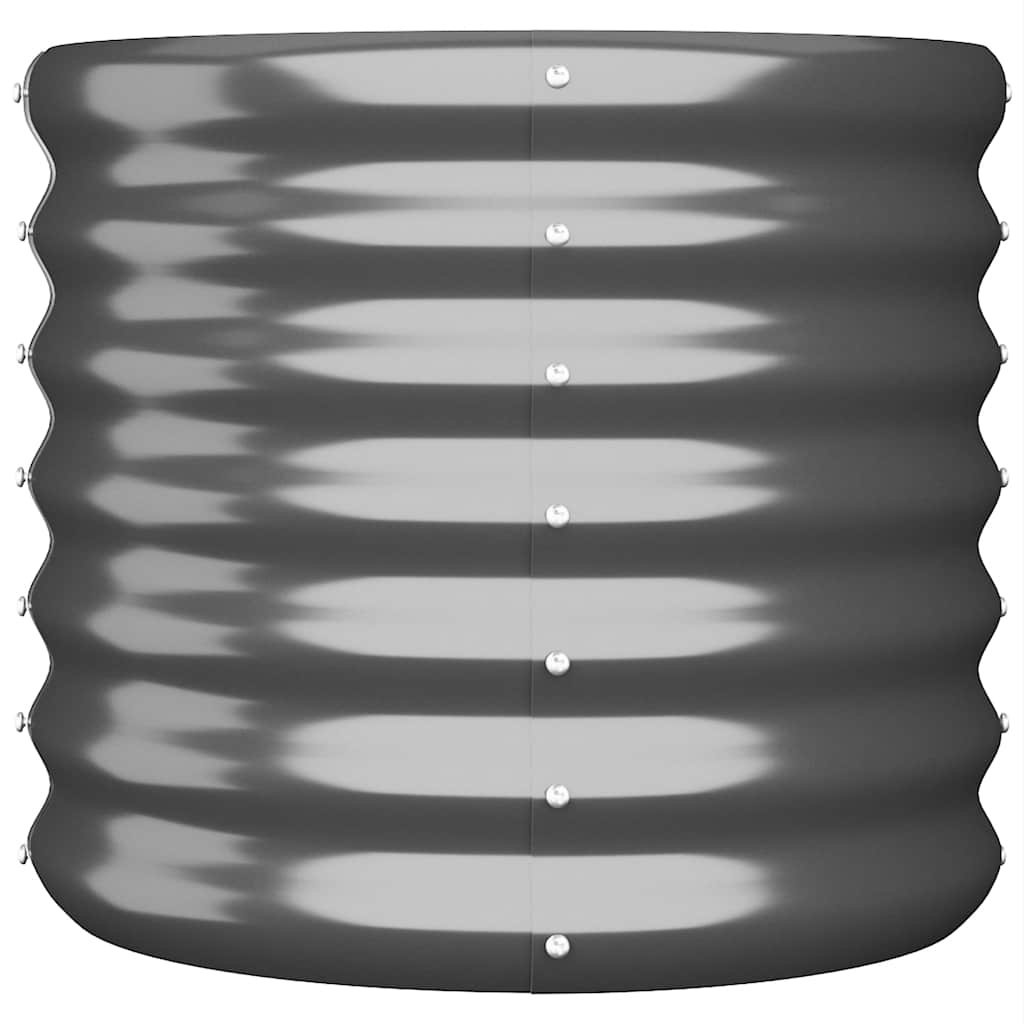 Vidaxx plantekasse 40x40x36 cm galvaniseret stål antracit