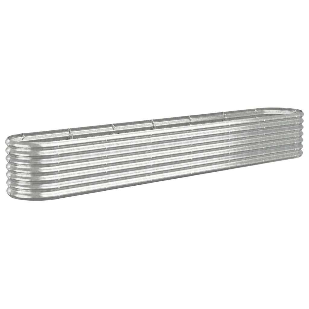Vidaxx plantekasse 260x40x36 cm galvaniseret stål sølvfarvet