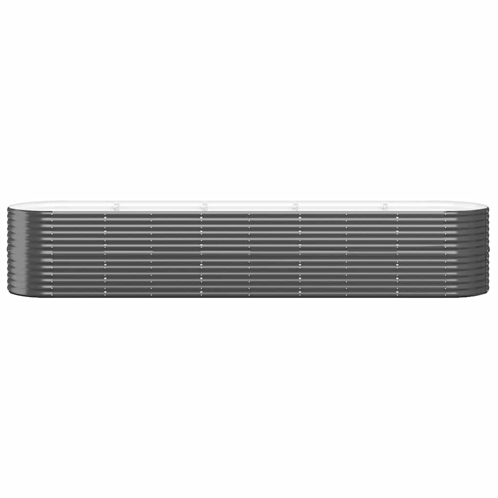 Vidaxx plantekasse 368x80x68 cm galvaniseret stål antracit