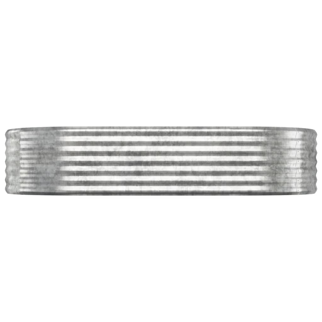 Vidaxx plantekasse 175x100x36 cm galvaniseret stål sølvfarvet