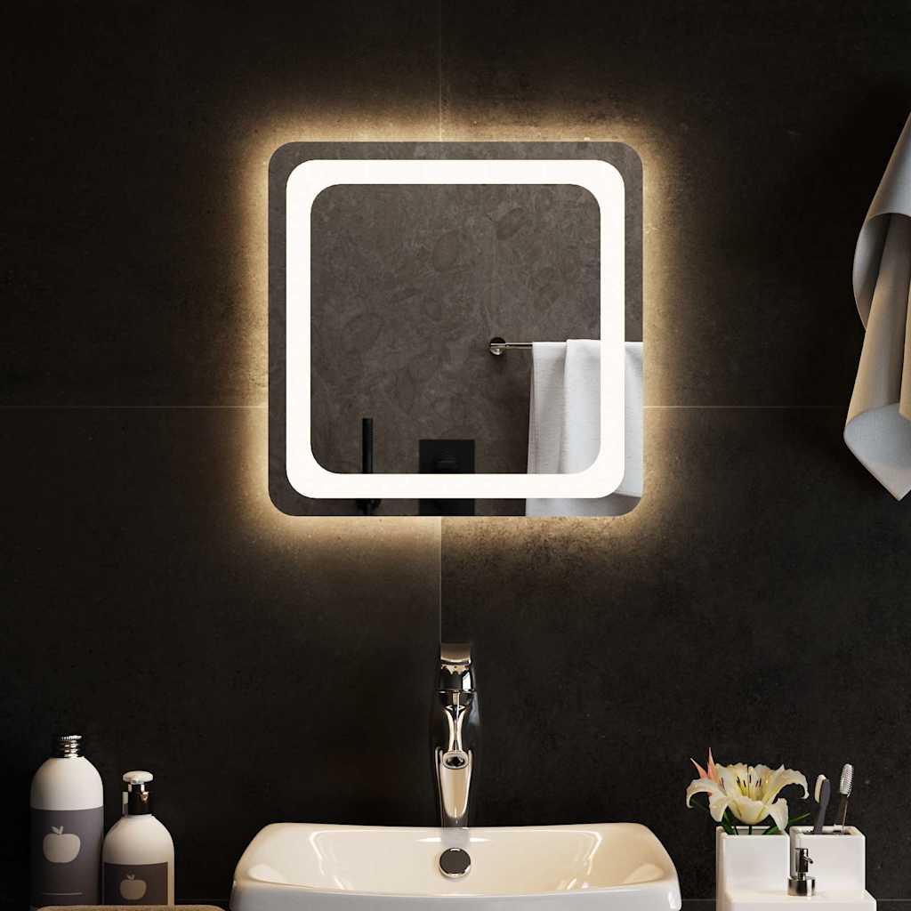Vidaxx badeværelsesspejl LED 40x40 cm
