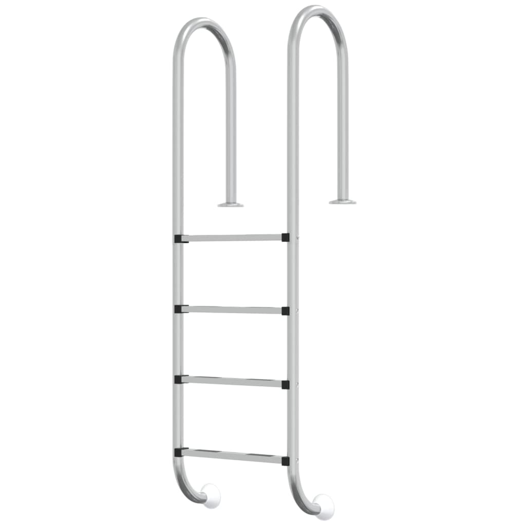 Vidaxl Swimming Pool Ladder 54x38x184,5 cm 304 Rustfrit stål