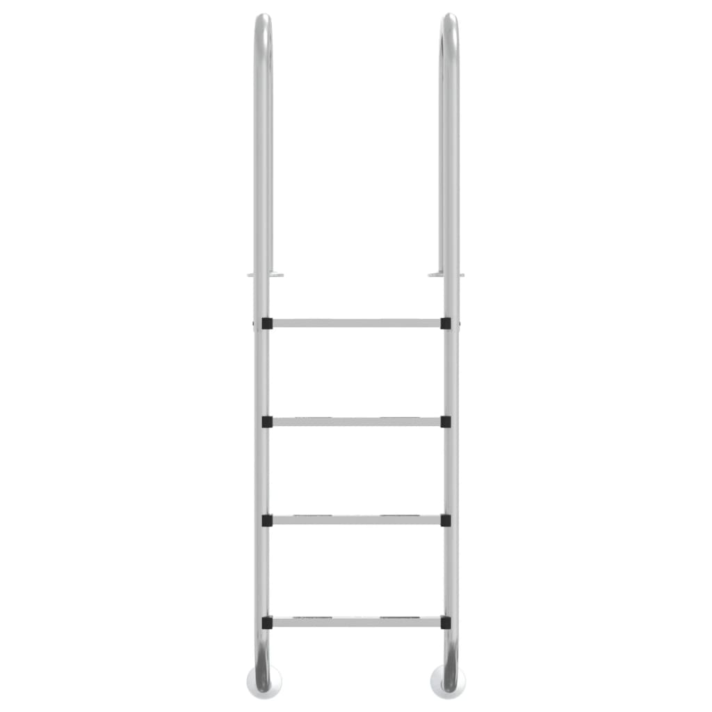 Vidaxl Swimming Pool Ladder 54x38x184,5 cm 304 Rustfrit stål
