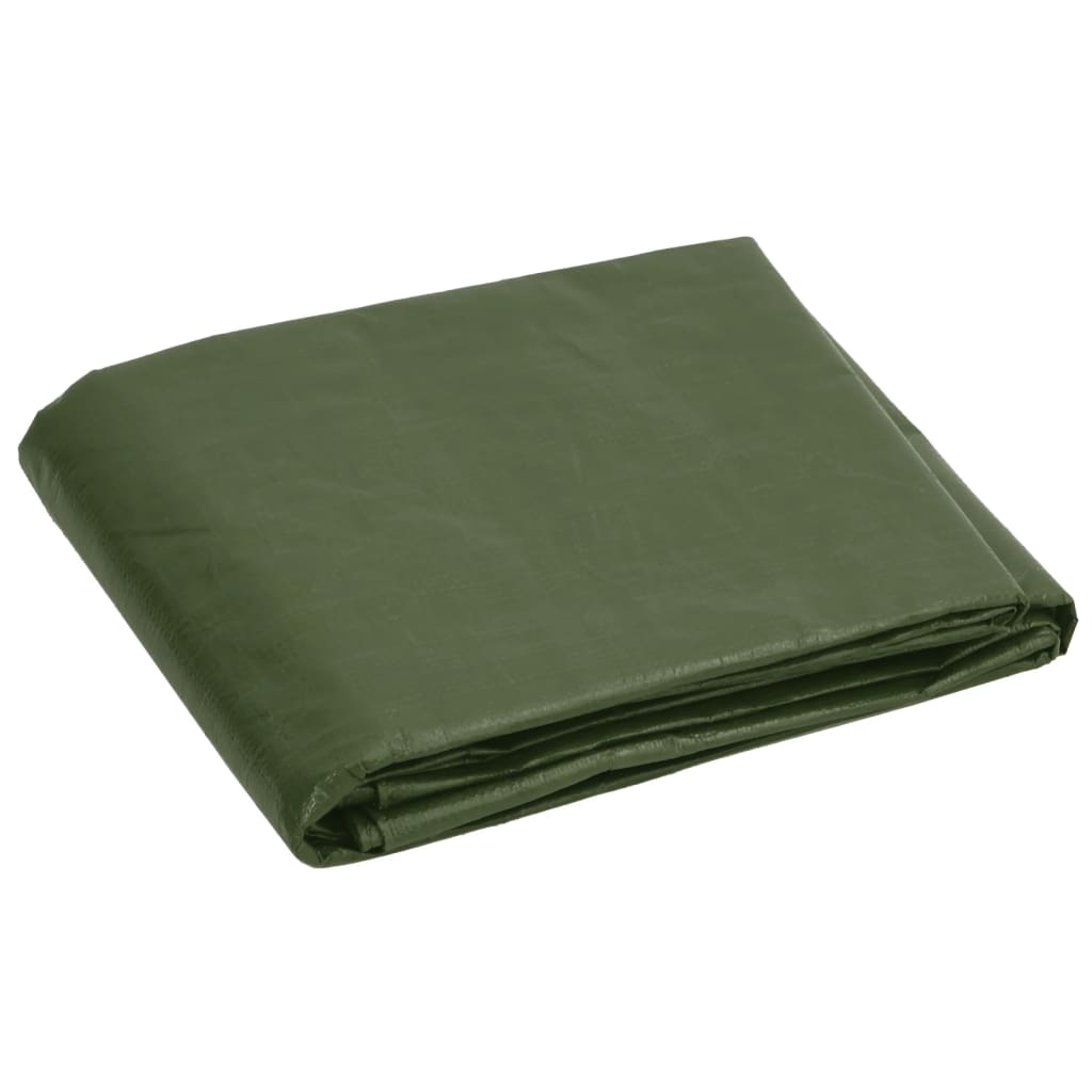 Vidaxl -enhed sejlet 180 g m² 3x3 m HDPE Green