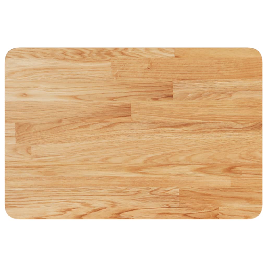 Vidaxl Washbasin Sheet 60x40x2,5 cm behandlet fast træ lysebrun