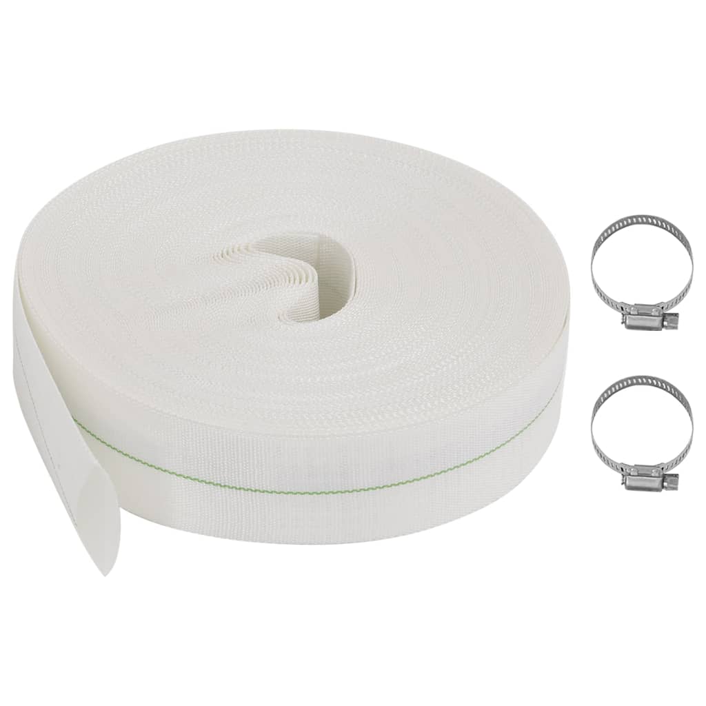 Vidaxxl slange flad 1,5'' 25 m pe