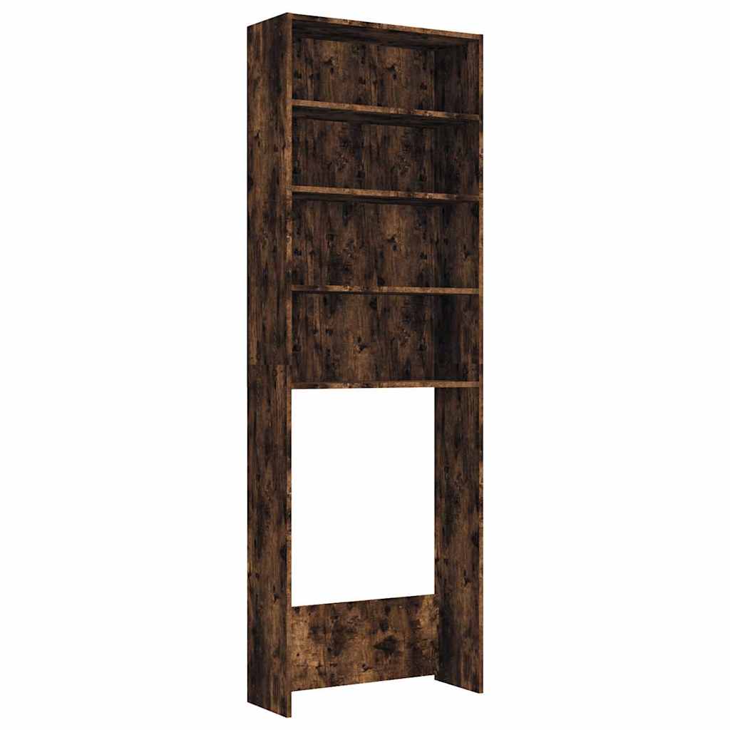 Vidaxx vaskemaskine skab 64x24x190 cm røget eg