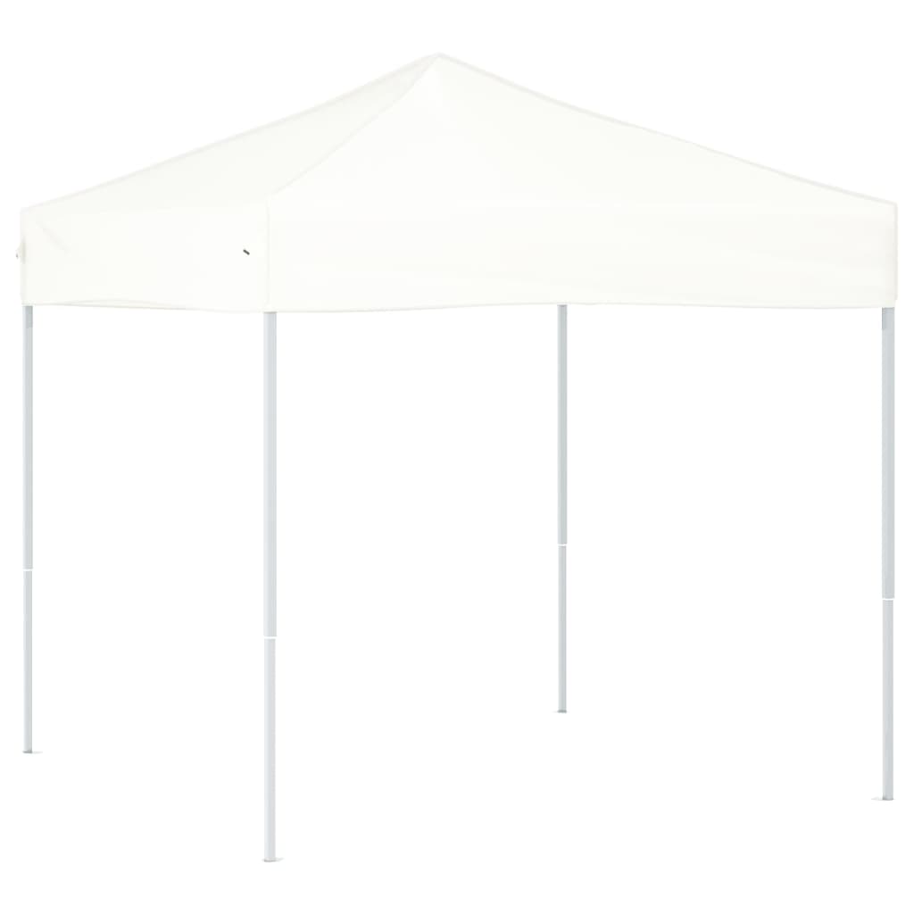 Vidaxl Parttent sammenfoldelig 2x2 m hvid