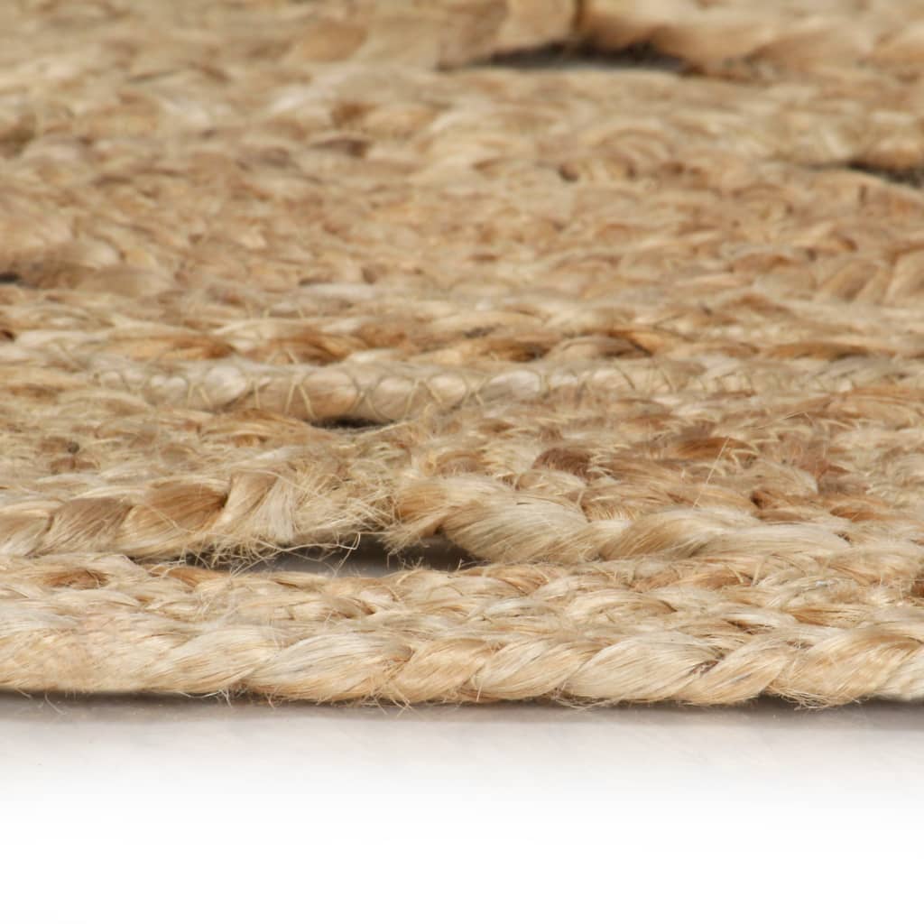 Vidaxl Rug Handmade 240 cm flettet jute